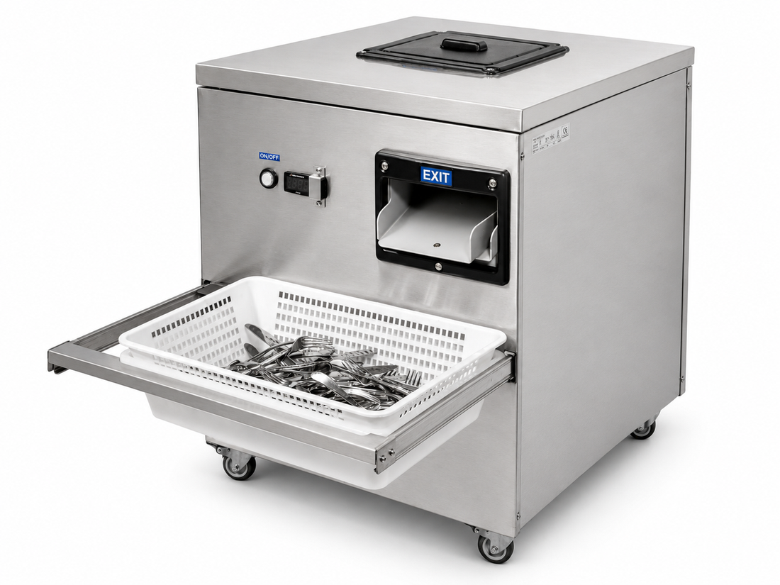 SilverShine™ CDM 12K Cutlery Polisher & Dryer
