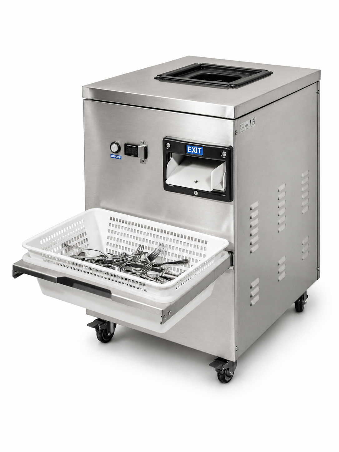 SilverShine™ CDM-5K Cutlery Polisher & Dryer